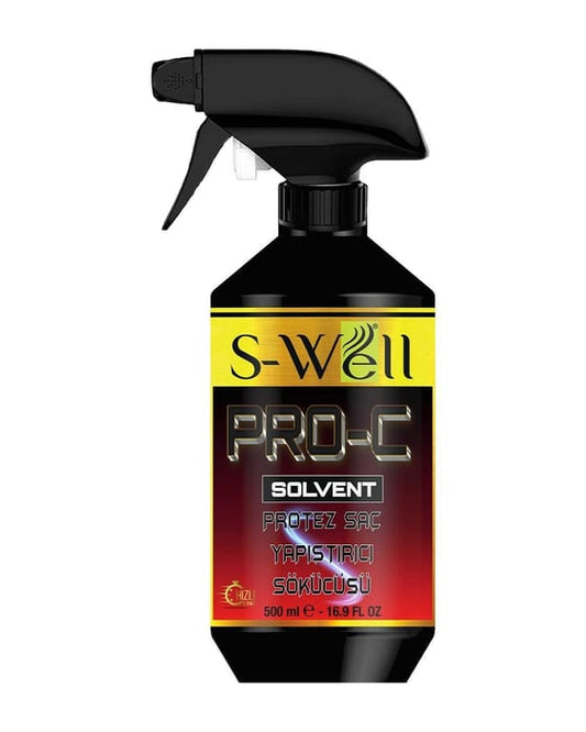 S-Well PRO-C Solvent Haarprothese Tape Verwijderaar – 16,9 fl oz (500 ml)