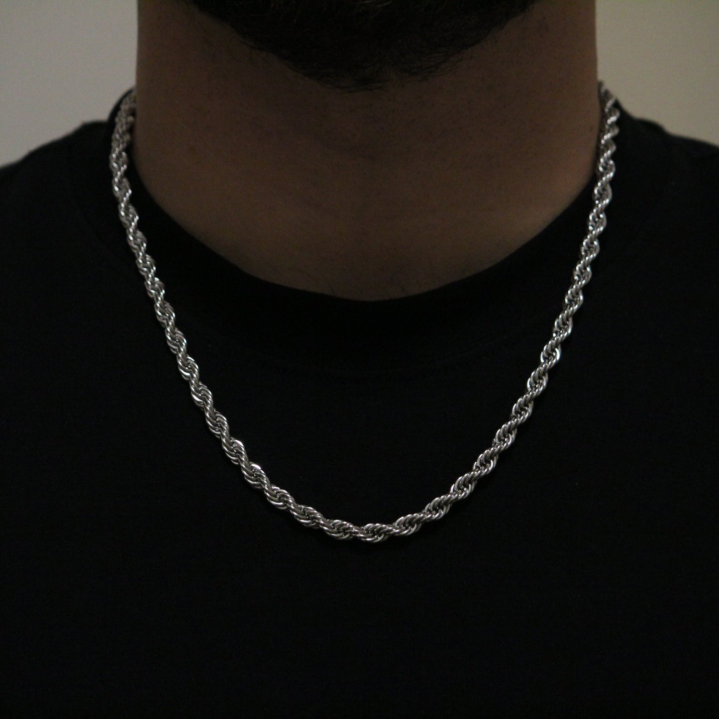 SYRO. | 6MM Zilveren Rope Ketting