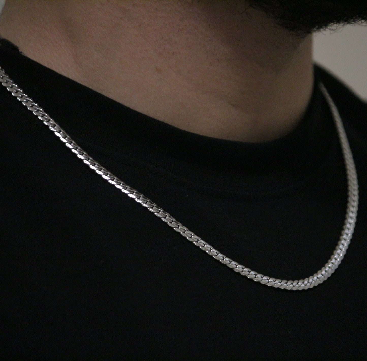 GIRNO. | 5MM Zilveren Cuba Link Ketting