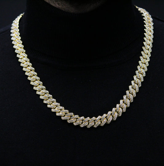 SYLYX. | 12MM Gouden Cuban Link Ketting