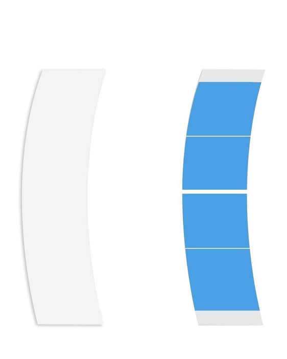 Walker Tape Lace Front Mini's™ Haarprothese Tape Ovaal 3/4″ × 3″ (1,90 × 7,62 cm) – 72 stuks