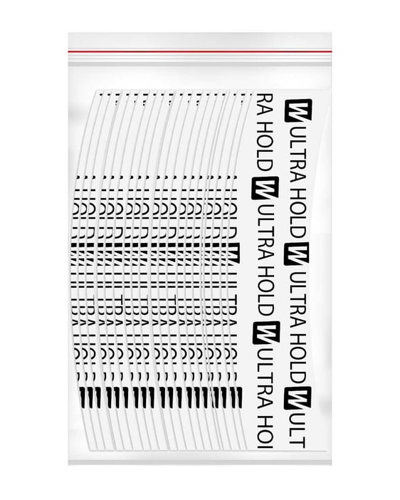 Walker Tape Ultra Hold™ Tape Haarprothese Band Ovaal (“C” – 2,0 cm × 7,5 cm) – 36 stuks